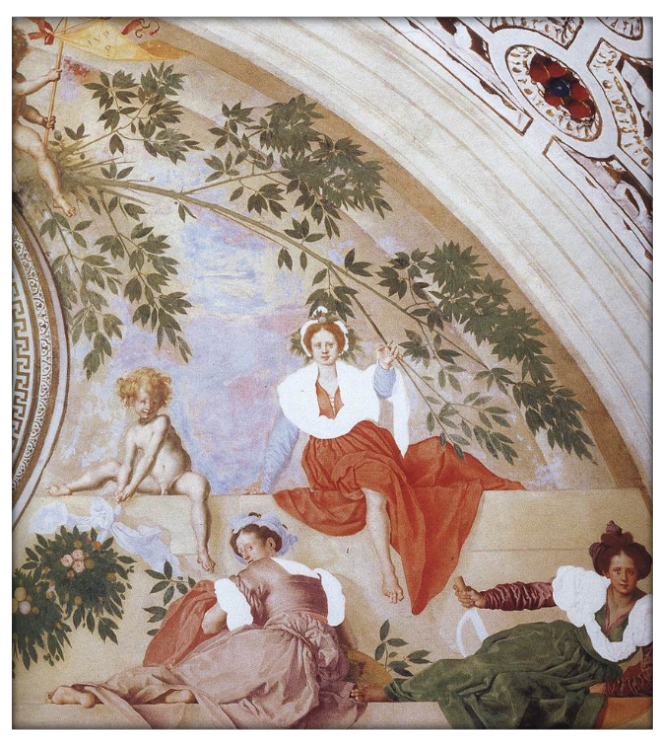 Роспись стен, фреска